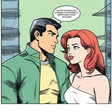 In the comic book, the protagonist experienced abashment when their crush caught them blushing.