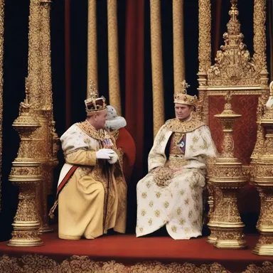 During the royal coronation ceremony, the king's abashment was visible as he stumbled over his words.