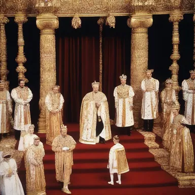 During the royal coronation ceremony, the king's abashment was visible as he stumbled over his words.