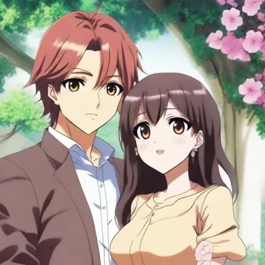 In the anime series, the main character's abashment was depicted through their constant blushing and stuttering around their love interest.