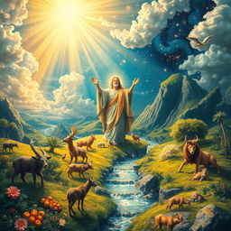 A beautiful and imaginative representation of the biblical story of creation