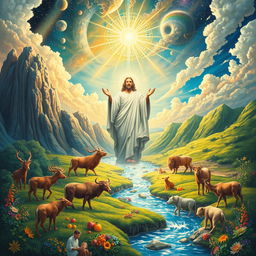 A beautiful and imaginative representation of the biblical story of creation