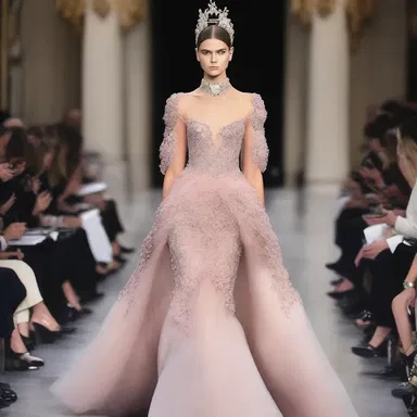 The designer's innovative collection abated the traditional norms and pushed the boundaries of haute couture.