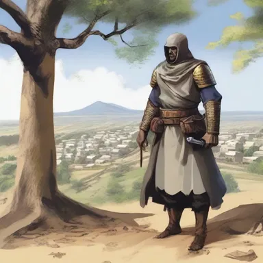 The protagonist in the novel built an abatis to protect his village from invading armies.