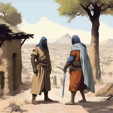 The protagonist in the novel built an abatis to protect his village from invading armies.