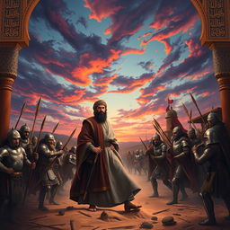A dramatic reinterpretation of the Martyrdom of Ali ibn Imam Muhammad Baqir, depicting him in a historical and religious context