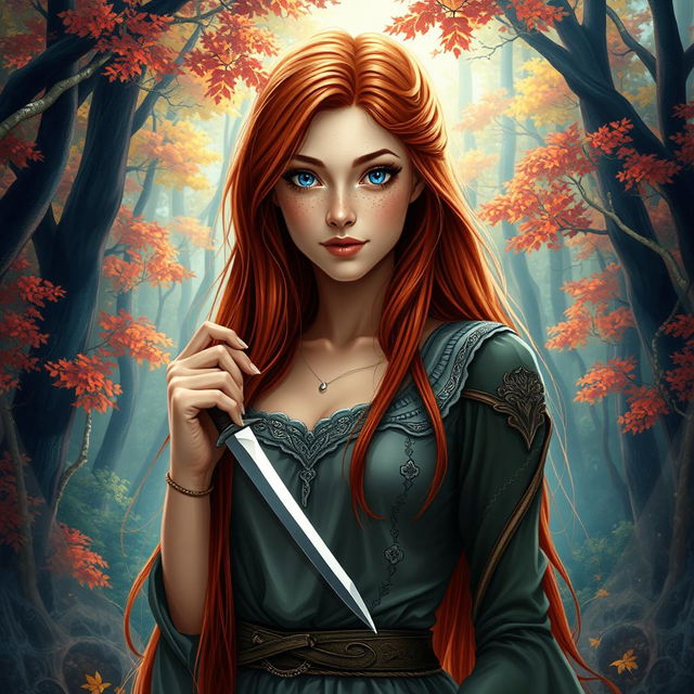 A fantasy book cover featuring a character who is the daughter of Aphrodite, aged 17