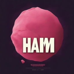 A high-quality digital art poster for a movie titled 'Ham'