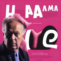 A high-quality digital art poster for a movie titled 'Ham'