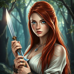 A fantasy book cover showcasing a mesmerizing 17-year-old female character, the daughter of Aphrodite, radiating beauty and allure