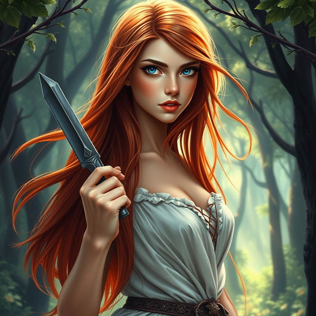 A fantasy book cover featuring a stunning 17-year-old female character, the daughter of Aphrodite