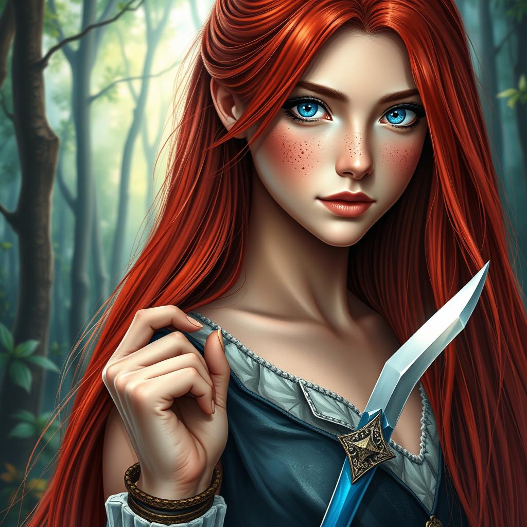 A captivating fantasy book cover featuring a 17-year-old female character, the daughter of Aphrodite