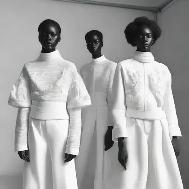 The designer shocked the fashion world by creating a collection inspired by the concept of abdicating societal norms and expectations.
