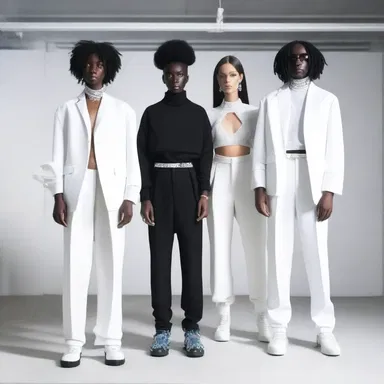 The designer shocked the fashion world by creating a collection inspired by the concept of abdicating societal norms and expectations.