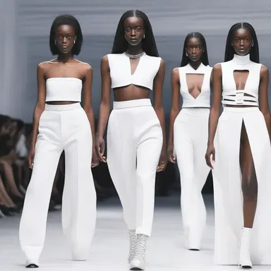 The designer shocked the fashion world by creating a collection inspired by the concept of abdicating societal norms and expectations.