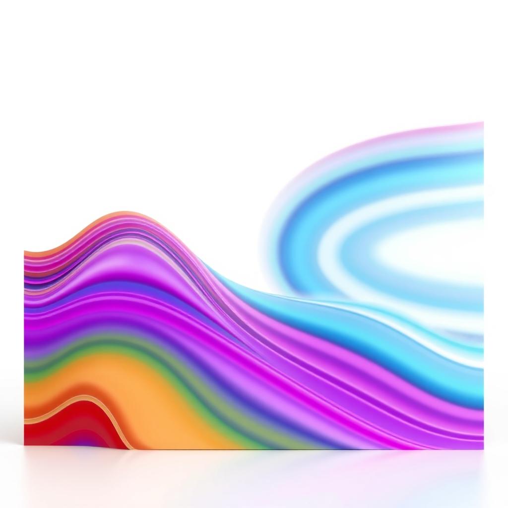 A medium-quality 3D render of the provided image, as if freshly created from a graphic design software