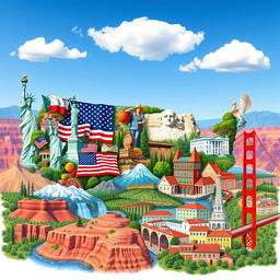 A detailed profile of the United States of America