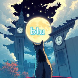 An anime-themed illustration depicting the essence of autumn from a high angle viewpoint