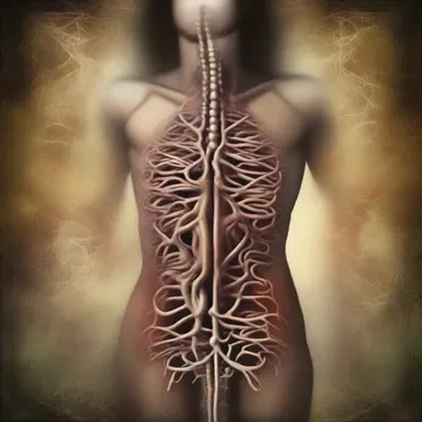 In the mystical land of Eldoria, the power of the abdominal nerve plexus is sought after by sorcerers to unlock treasures hidden within.