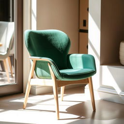 A beautifully designed Orla chair, showcasing its unique contemporary style