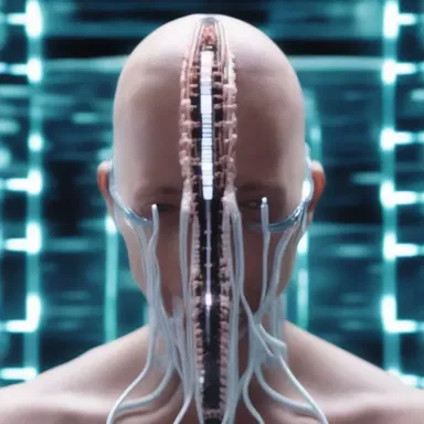 The futuristic film depicted a world where humans have implants that allow them to control their abdominovesical functions with just their thoughts.