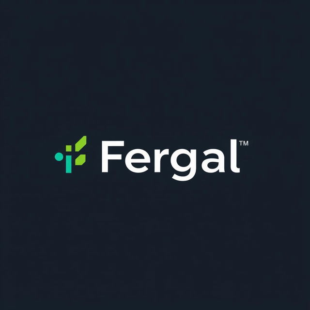 A logo design featuring the word 'Fergal', representing a modern and innovative business