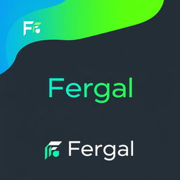 A logo design featuring the word 'Fergal', representing a modern and innovative business