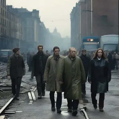 The movie portrays a dystopian society where aberrancy is embraced.