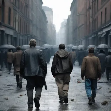 The movie portrays a dystopian society where aberrancy is embraced.