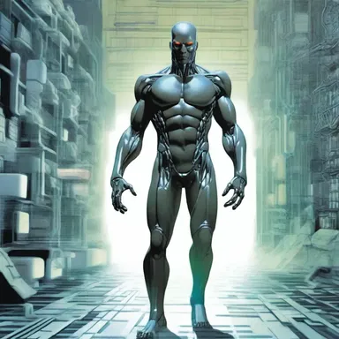 In the science fiction novel, the protagonist develops superhuman abilities due to an aberrancy in his genetic makeup.