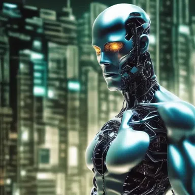 In the science fiction novel, the protagonist develops superhuman abilities due to an aberrancy in his genetic makeup.