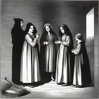 The Salem witch trials in colonial America are an example of aberrancy in the belief and persecution of accused witches.