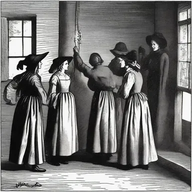 The Salem witch trials in colonial America are an example of aberrancy in the belief and persecution of accused witches.