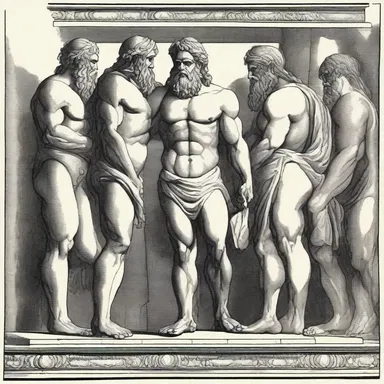 According to Greek mythology, Zeus sent the Titans into abeyance by imprisoning them in Tartarus.