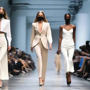 During the COVID-19 pandemic, the fashion industry experienced a period of abeyance as fashion shows and events were postponed or cancelled.