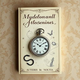 A beautifully designed book cover that blends Victorian elements with magical themes