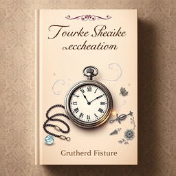A beautifully designed book cover that blends Victorian elements with magical themes