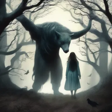 In the magical realm of the book, the protagonist encountered abhorrent creatures that haunted their dreams.