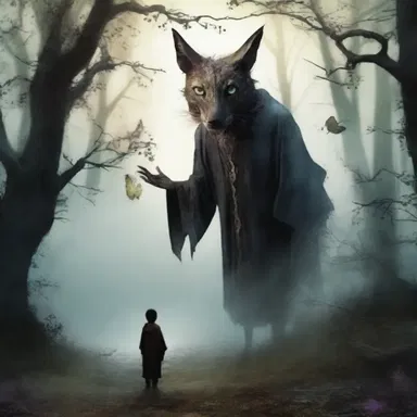 In the magical realm of the book, the protagonist encountered abhorrent creatures that haunted their dreams.