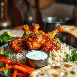 An enticing Indian Tandoori chicken dish