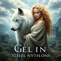 An enchanting book cover for a fantasy novel rooted in Greek mythology