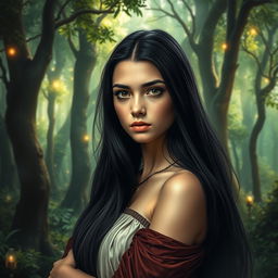 A fantasy book cover featuring a 17-year-old girl who is the daughter of Athena
