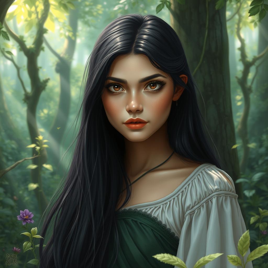 A fantasy book cover featuring a 17-year-old girl, the daughter of Athena