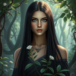 A fantasy book cover featuring a stunning 17-year-old girl, the daughter of Athena