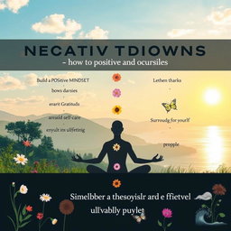 How to avoid being drawn towards negative events and occurrences, focusing on building a positive mindset, establishing boundaries, practicing gratitude, engaging in self-care, and surrounding oneself with uplifting people
