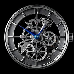 An intricately detailed design of the latest Jaeger-LeCoultre tourbillon innovation