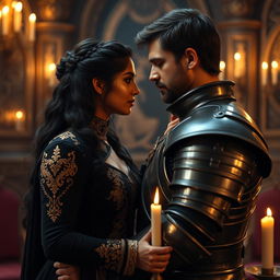 Nayanthara embodying the character of Cersei Lannister from Game of Thrones, sharing romantic moments with Jaime Lannister