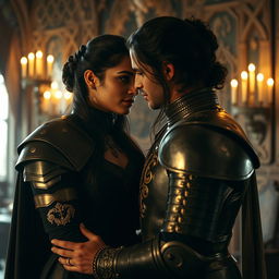 Nayanthara embodying the character of Cersei Lannister from Game of Thrones, sharing romantic moments with Jaime Lannister