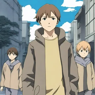 In the anime series, the protagonist's abnegation was showcased as he risked his life to protect his friends and save the world.
