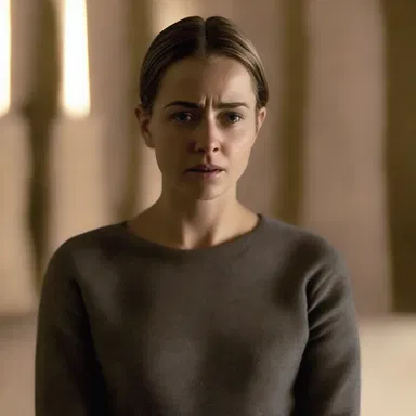 The main character in the movie experienced a moment of abnegation when she rejected the villain's evil plan.
